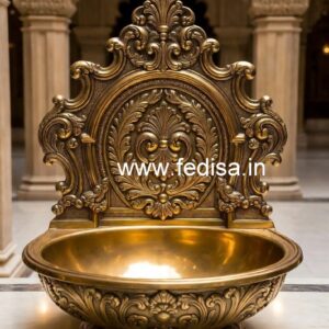 Luxury Brass Wash Basin with Designer Appeal No-160