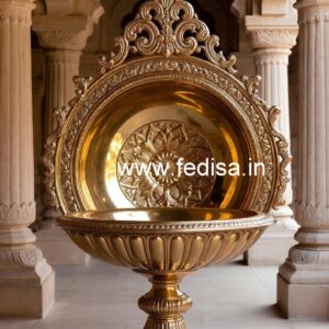 Handmade Brass Sink for Elegant Home Decor No-164