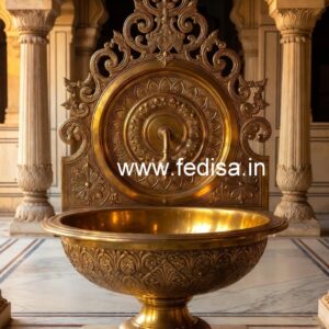 Stylish Brass Basin Inspiration for Bathrooms No-178