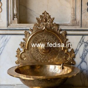 Decorative Brass Wash Basin with Premium Appeal No-187