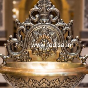 Stylish Brass Sink Decor for Luxury Homes No-189