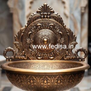 Handmade Brass Basin Decor for Dream Bathrooms No-223