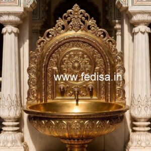 Decorative Brass Basin Ideas for Interior Styling No-260