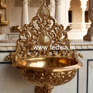 Elegant Brass Wash Basin Collection for Luxury Homes No-293
