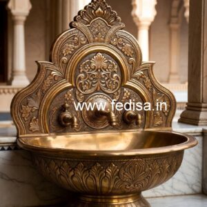Antique Brass Wash Basin No-305