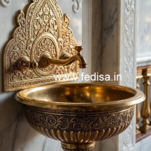 Brass Basin Decor Trends No-328
