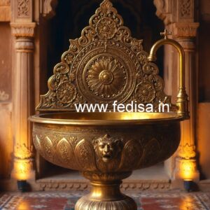 Contemporary Brass Sink Design No-339