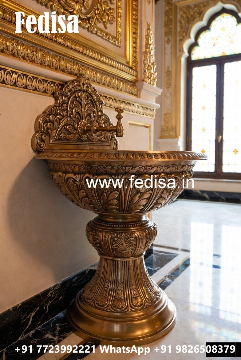 Brass Basin for Elegant Homes No-342