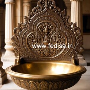 Modern Bathroom Brass Decor No-355
