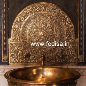 Premium Brass Wash Bowl No-368