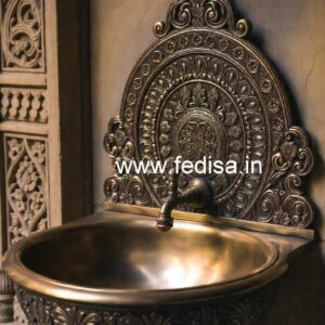 Stylish Bathroom Brass Decor No-460