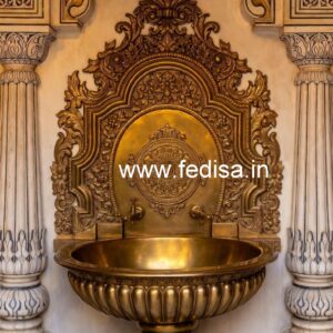 Luxury Brass Vanity Decor No-463