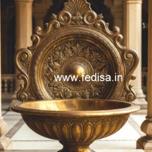 Brass Sink for Luxury Interiors No-466