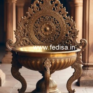 Premium Brass Vanity Decor No-483