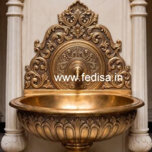 Brass Bathroom Basin Decor No-500