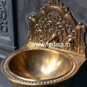 Contemporary Brass Basin Ideas No-531