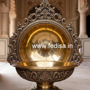 Handmade Brass Bathroom Basin No-587