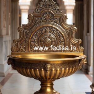 Antique Brass Wash Basin Styles for Classic Bathrooms No-594