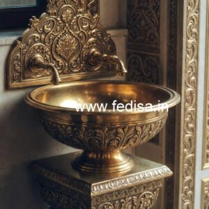 Luxury Brass Sink Design for Modern Homes No-611