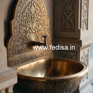Brass Wash Basin Designs with Gold Finish Inspiration No-615