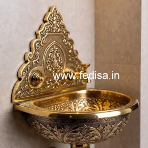Decorative Brass Sink Designs for Elegant Homes No-643