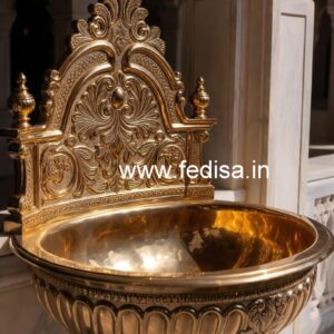 Brass Bathroom Basin Ideas for Luxury Villas No-645