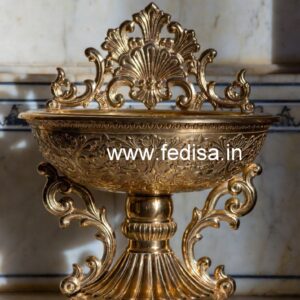 Decorative Brass Wash Basin for Luxury Villas No-717