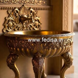 Luxury Brass Basin with Contemporary Styling No-726