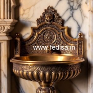 Stylish Brass Bathroom Basin for Luxury Homes No-728