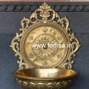 Brass Wash Basin Design for Elegant Villas No-736