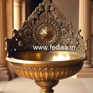 Stylish Brass Sink Decor for Luxury Homes No-779