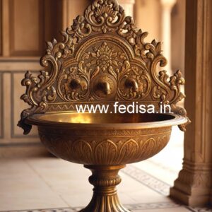Stylish Brass Wash Basin for Marble Bathrooms No-785