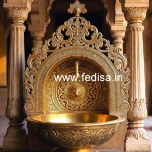 Brass Wash Basin Inspiration for Contemporary Decor No-789