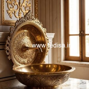 Brass Wash Basin Ideas for Premium Bathroom Decor No-802