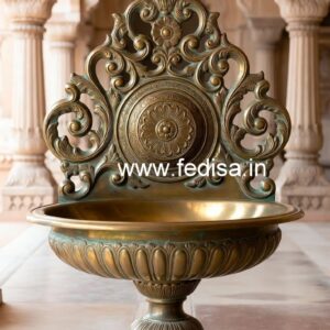 Stylish Brass Bathroom Sink for Luxury Apartments No-806