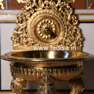Decorative Brass Sink with Elegant Texture No-832