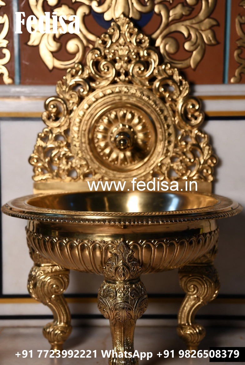 Decorative Brass Sink with Elegant Texture No-832