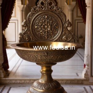 Premium Brass Wash Basin with Contemporary Finish No-834