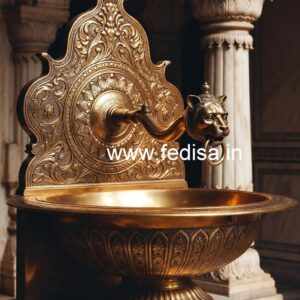 Handmade Brass Bathroom Basin for Modern Living No-844