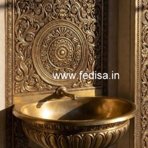 Elegant Brass Wash Basin for Premium Bathrooms No-851
