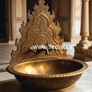 Stylish Brass Sink Ideas for Modern Renovation No-855