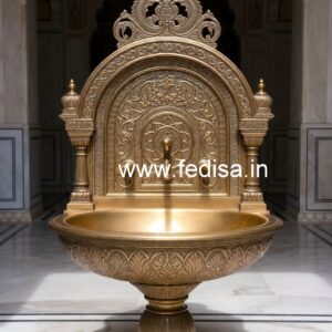 Brass Bathroom Sink Decor for Modern Apartments No-881