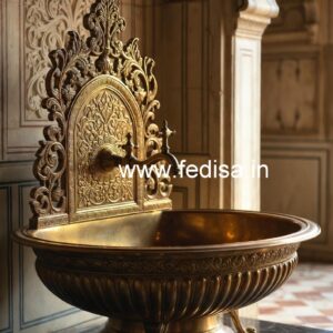 Decorative Brass Sink Designs for Dream Bathrooms No-884