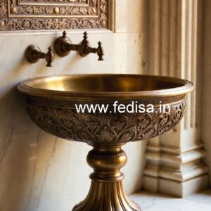 Brass Basin for Dream Bathrooms No-927