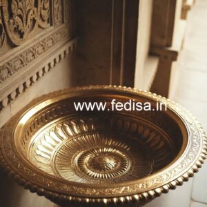 Brass Sink with Luxury Finish No-975