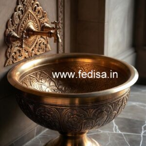 Contemporary Brass Vanity Sink No-989