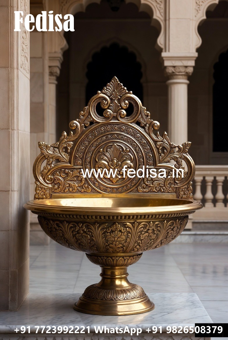 Brass Basin with Modern Finish No-1003