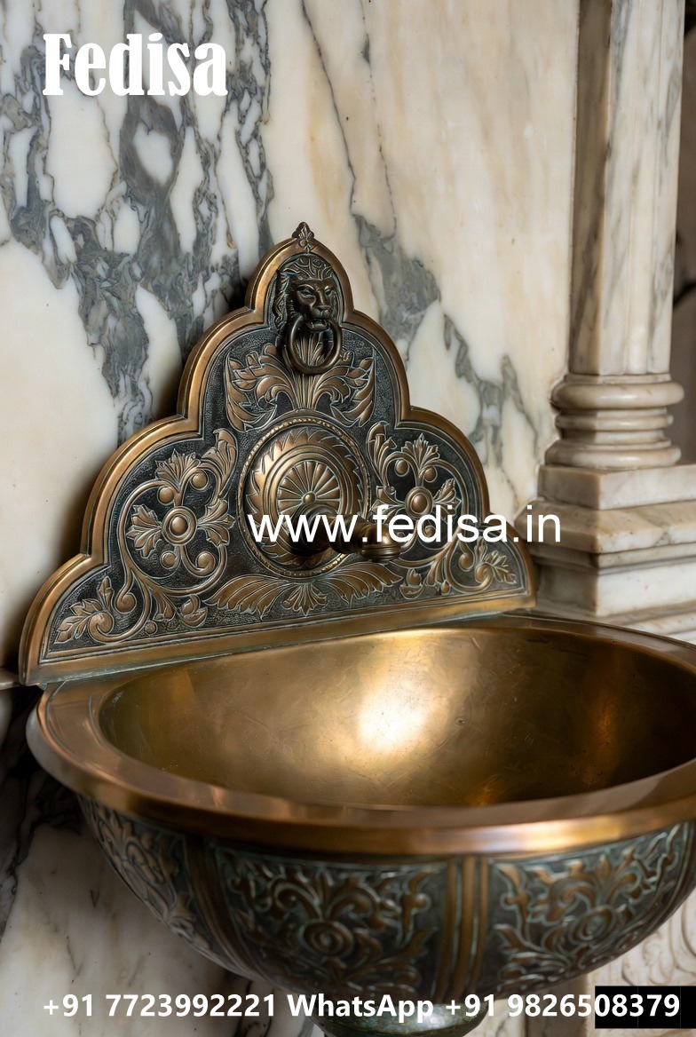 Stylish Brass Bathroom Decor No-1010