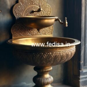 Decorative Brass Bathroom Basin No-1047