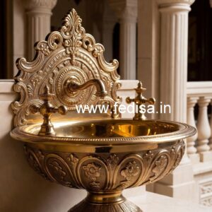 Stylish Bathroom Brass Decor No-1050